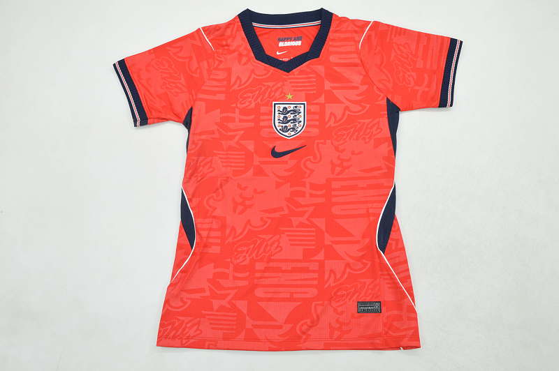 Mujer_Camiseta de fútbol de visitante de Inglaterra para mujer 2026, tallas S-2XL